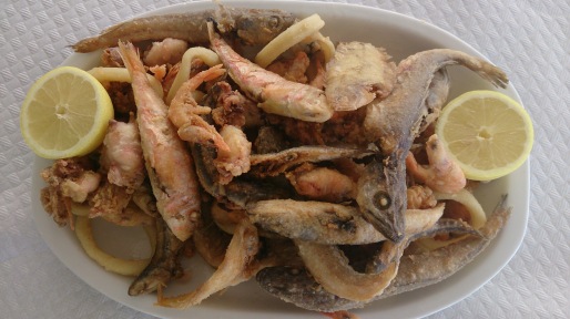 Fritura pescado Restaurante Áncora El Campello